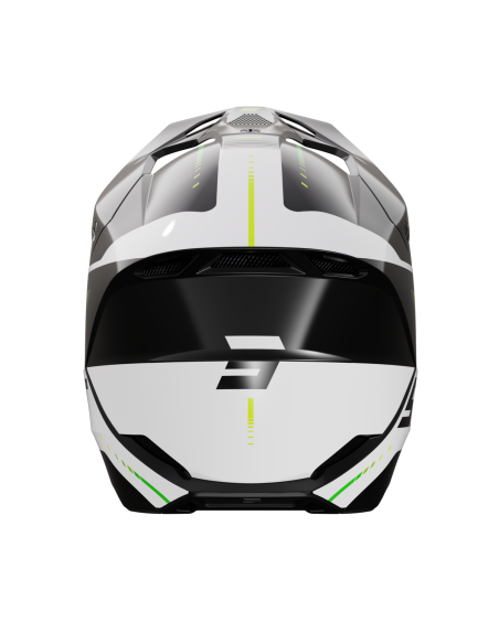 Casque cross Shot 2024 Furious Peak - Vert Glossy