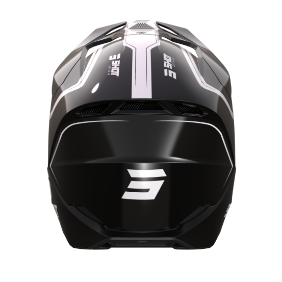 Casque cross Shot 2023 Furious Reflex - Noir