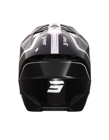 Casque cross Shot 2023 Furious Reflex - Noir