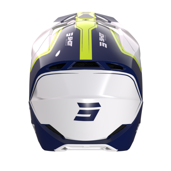 Casque cross Shot 2023 Furious Reflex - Bleu