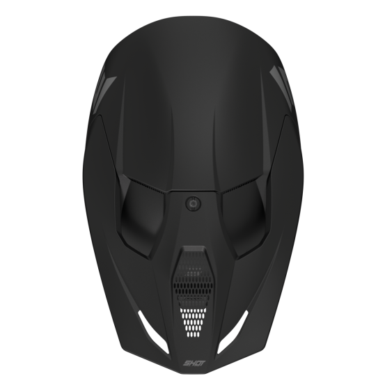Casque cross Shot Furious Solid - Noir Mat