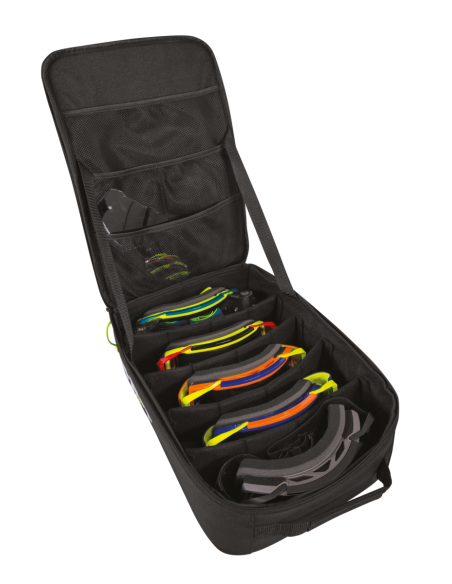 Valise de rangement pour masques cross Shot - Noir