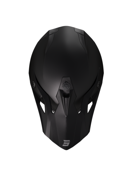 Casque cross Shot 2024 Pulse Solid - Noir Mat