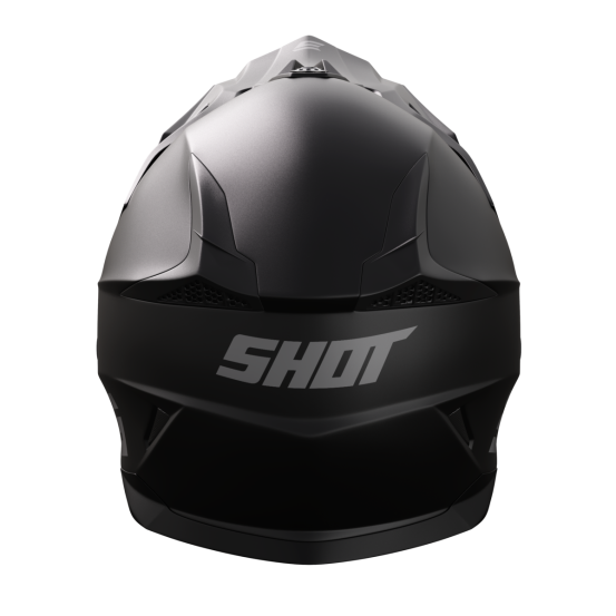 Casque cross Shot 2024 Pulse Solid - Noir Mat