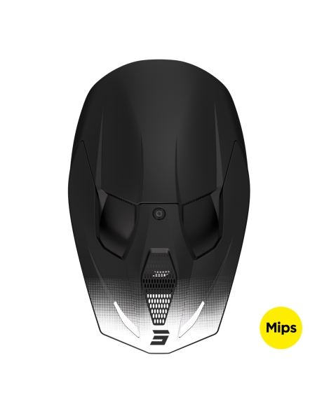 Casque cross Shot Race Draw - Noir Mat