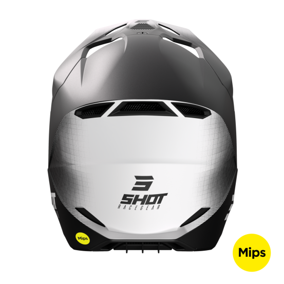 Casque cross Shot Race Draw - Noir Mat