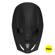 Casque cross Shot Race Solid - Noir Mat 2