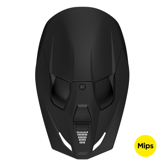 Casque cross Shot Race Solid - Noir Mat