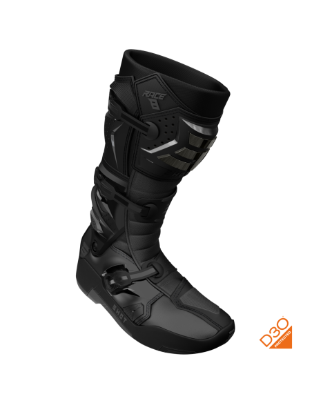 Bottes cross Shot Race 8 - Noir Chrome