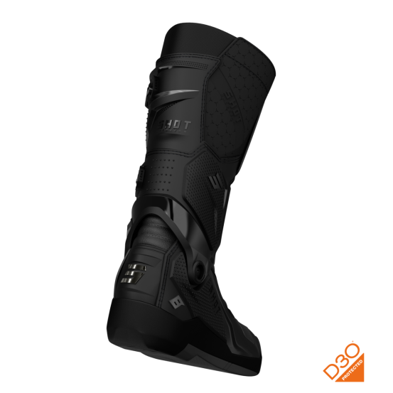 Bottes cross Shot Race 8 - Noir Chrome