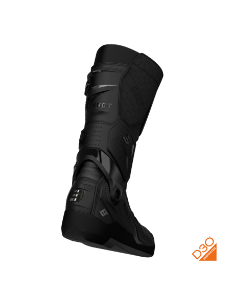 Bottes cross Shot Race 8 - Noir Chrome