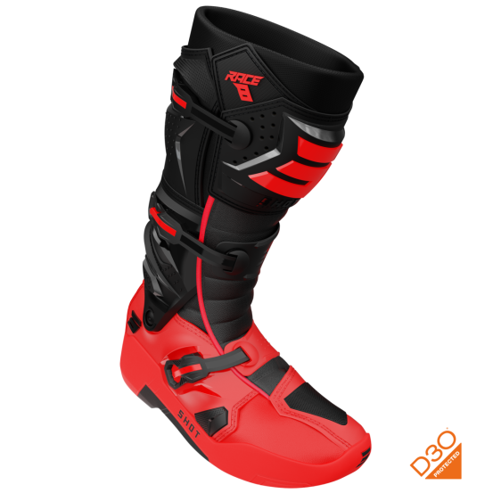 Bottes cross Shot Race 8 - Noir Rouge