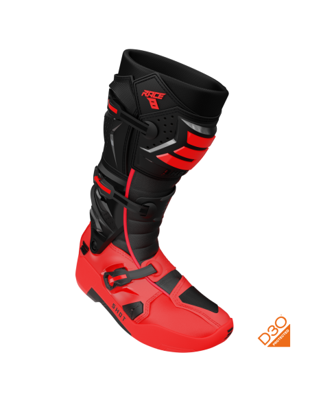 Bottes cross Shot Race 8 - Noir Rouge