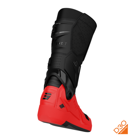 Bottes cross Shot Race 8 - Noir Rouge