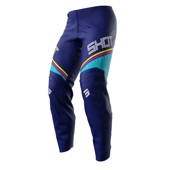 Pantalon cross enfant Shot 2024 Draw Indy - Bleu