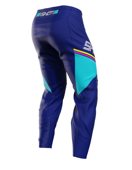 Pantalon cross enfant Shot 2024 Draw Indy - Bleu