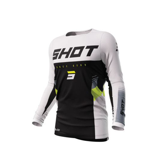 Maillot cross Shot 2023 Contact Tracer - Noir