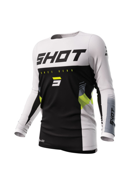 Maillot cross Shot 2023 Contact Tracer - Noir