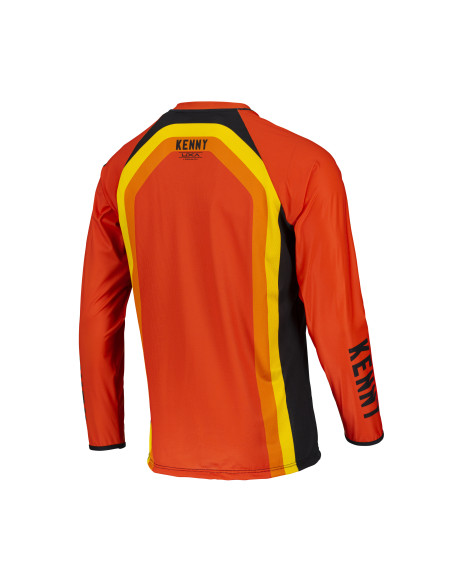 Maillot cross Kenny 2022 Titanium - Noir Orange