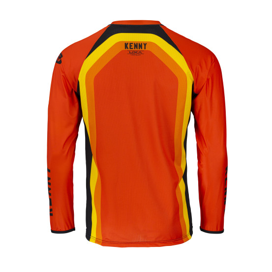 Maillot cross Kenny 2022 Titanium - Noir Orange