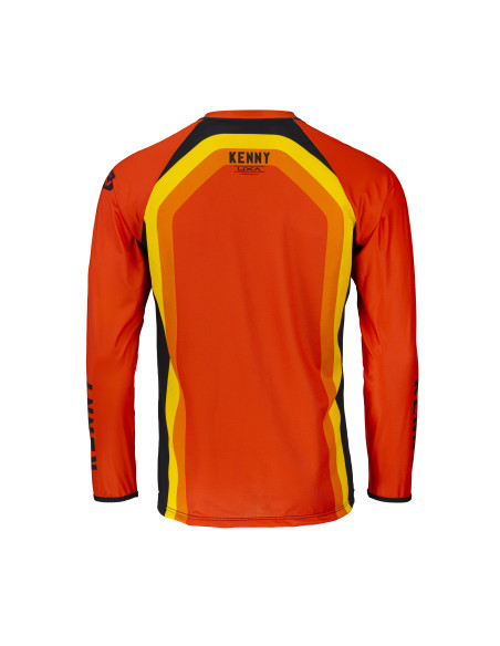 Maillot cross Kenny 2022 Titanium - Noir Orange
