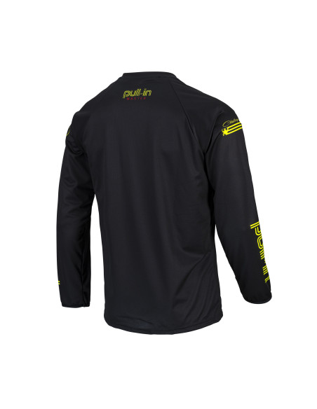 Maillot cross enfant Pull-In by Kenny 2022 Challenger Master - Jaune Fluo