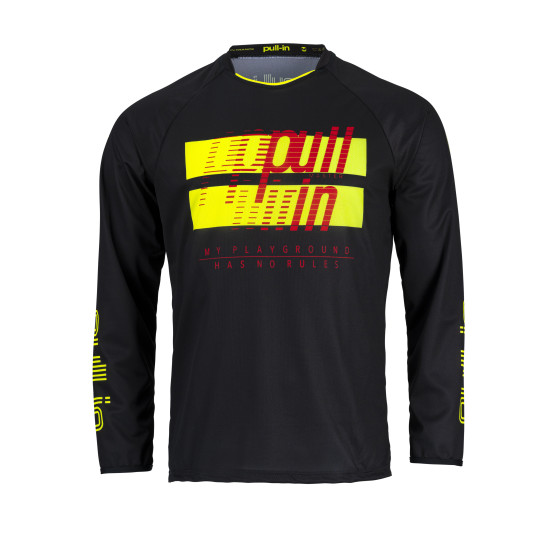 Maillot cross enfant Pull-In by Kenny 2022 Challenger Master - Jaune Fluo