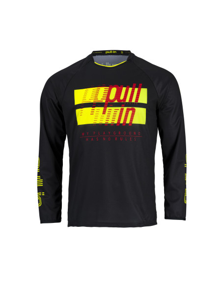 Maillot cross enfant Pull-In by Kenny 2022 Challenger Master - Jaune Fluo