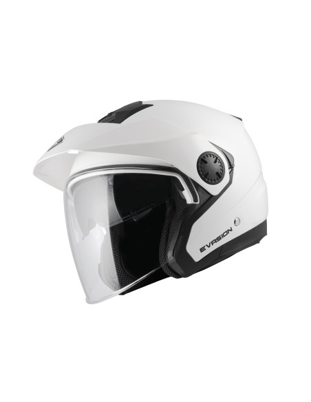 Casque moto Kenny Evasion - Solid Blanc