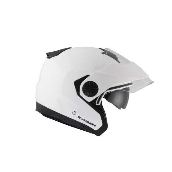 Casque moto Kenny Evasion - Solid Blanc