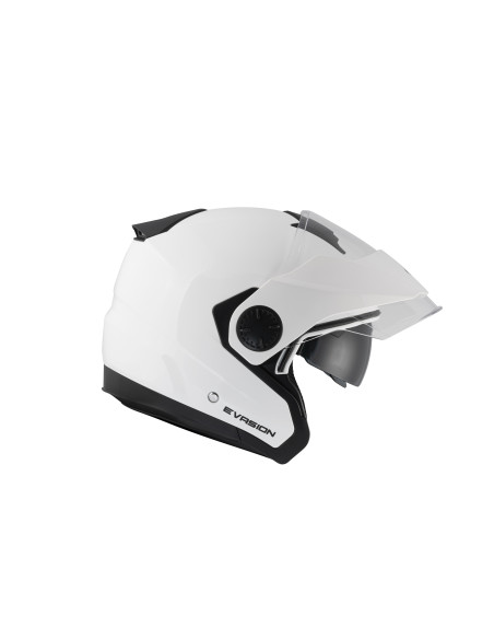 Casque moto Kenny Evasion - Solid Blanc