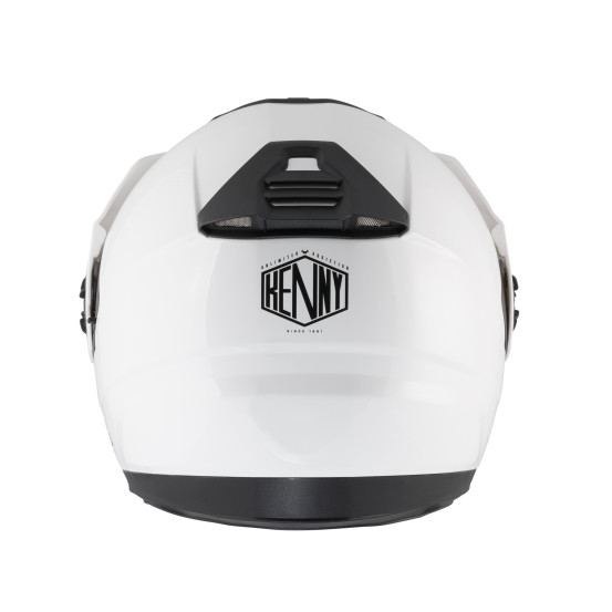Casque moto Kenny Evasion - Solid Blanc