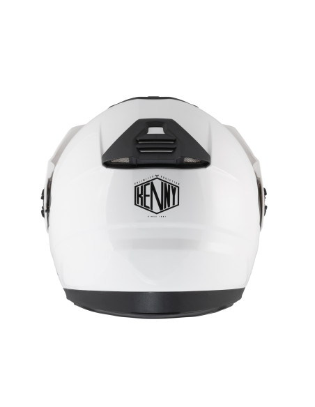Casque moto Kenny Evasion - Solid Blanc