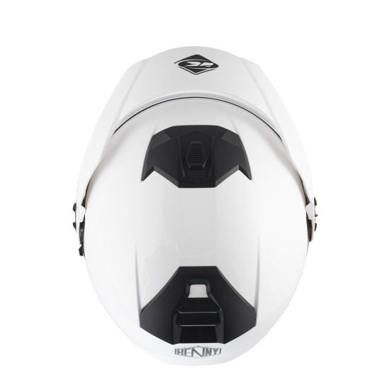 Casque moto Kenny Evasion - Solid Blanc