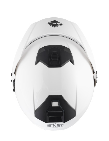 Casque moto Kenny Evasion - Solid Blanc