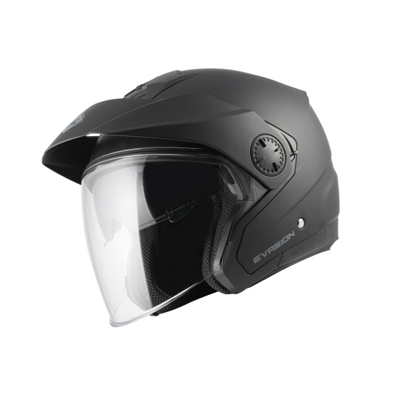 Casque moto Kenny Evasion - Solid Noir