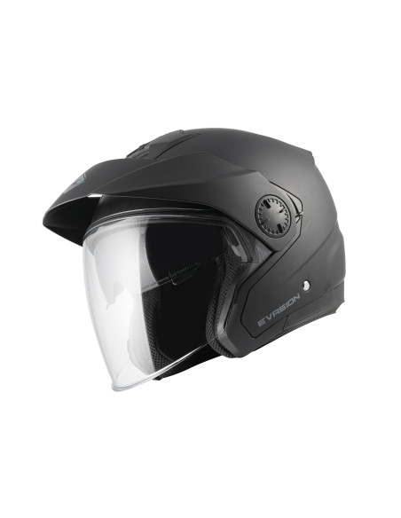Casque moto Kenny Evasion - Solid Noir