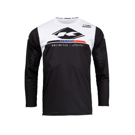 Maillot cross enfant Kenny Track Raw - Noir