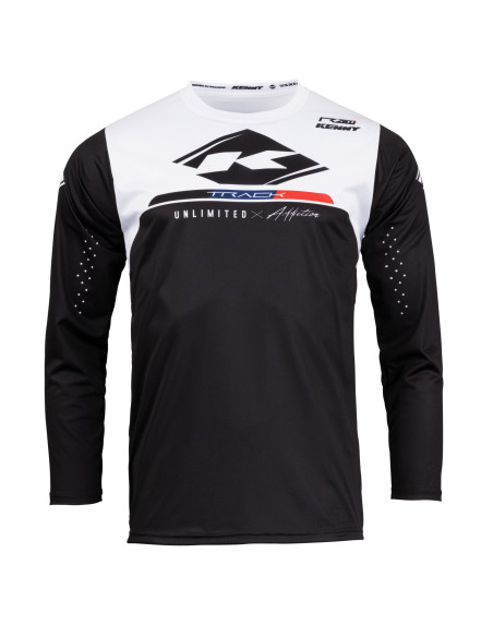 Maillot cross enfant Kenny Track Raw - Noir