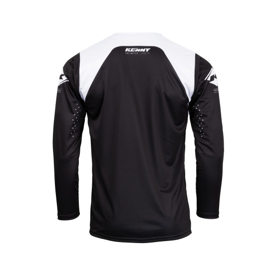 Maillot cross enfant Kenny Track Raw - Noir