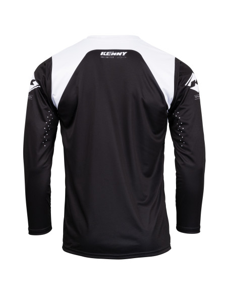 Maillot cross enfant Kenny Track Raw - Noir