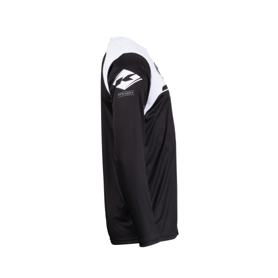 Maillot cross enfant Kenny Track Raw - Noir