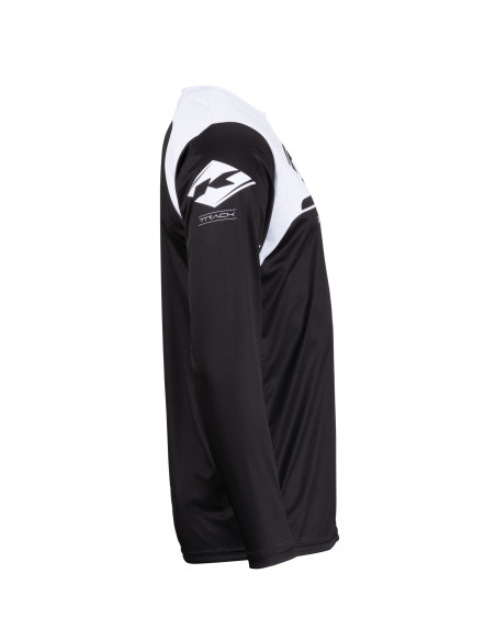 Maillot cross enfant Kenny Track Raw - Noir