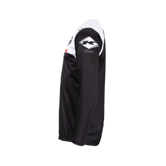 Maillot cross enfant Kenny Track Raw - Noir