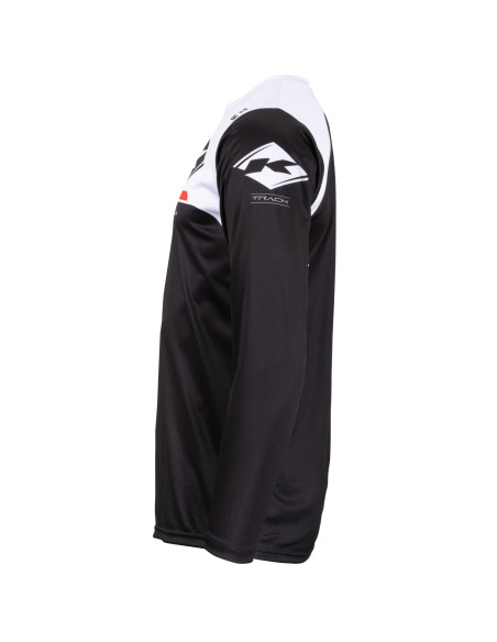 Maillot cross enfant Kenny Track Raw - Noir