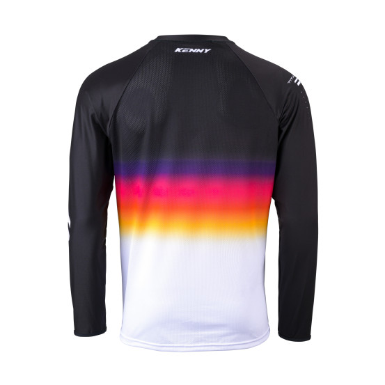 Maillot cross Kenny 2024 Titanium - Premium Noir