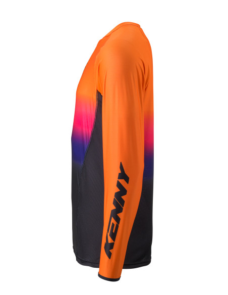 Maillot cross Kenny 2024 Titanium - Premium Orange