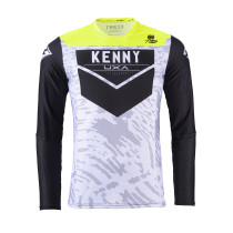Maillot cross Kenny 2024 Performance - Stone Blanc