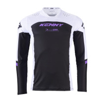 Maillot cross Kenny 2024 Performance - Solid Noir Violet