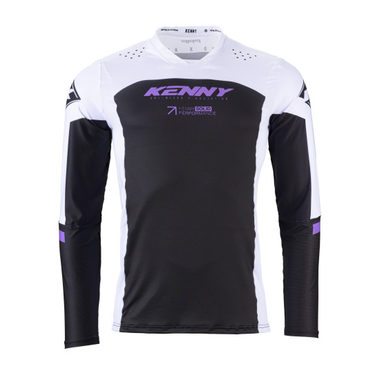 Maillot cross Kenny 2024 Performance - Solid Noir Violet
